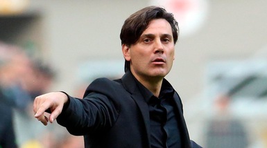 Milan, Montella: «Il rosso a Bonucci non c'era, Var da rivedere»