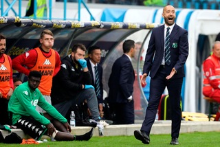 Serie A Sassuolo, Bucchi: «Vittoria che serve. Cassata? E' stato ingenuo»