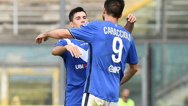 Serie B Brescia-Bari 2-1: Caracciolo piega Grosso