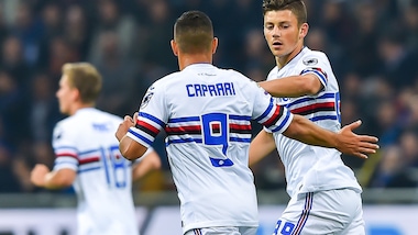 Serie A Sampdoria, l'influenza ferma Kownacki