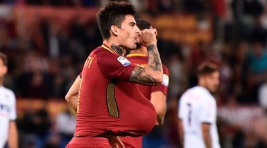 Roma-Crotone, le immagini più belle