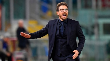 Roma, Di Francesco a piccoli passi: «Chelsea? Battiamo il Bologna»