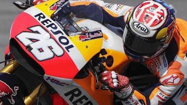 MotoGp: Pedrosa in pole, Dovizioso in prima fila. Rossi 4°