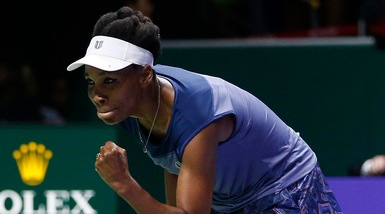 Wta Finals, Venus Williams-Wozniacki per il titolo