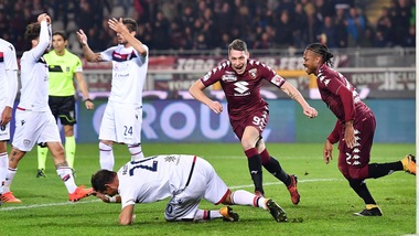Serie A Torino-Cagliari 2-1, il tabellino