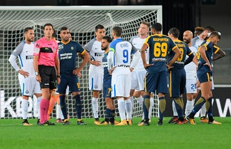 Serie A Verona-Inter 1-2, il tabellino