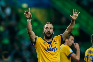 Champions: Higuain gol, Juve agli ottavi a 1,05