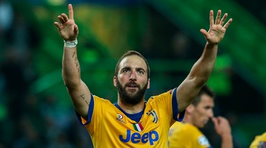 Champions: Higuain gol, Juve agli ottavi a 1,05