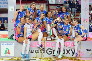 Volley: Supercoppa Femminile, per Novara una vittoria pazzesca !