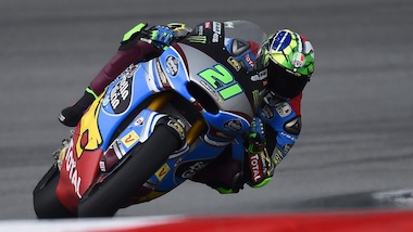 Moto2 Estrella Galicia, Morbidelli: «Rossi è leggenda, imparerò da lui»