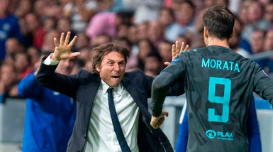 Chelsea, Morata esalta Conte: «Per la prima volta mi sento il numero uno»