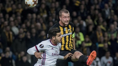 Europa League, Aek Atene-Milan 0-0: il tabellino