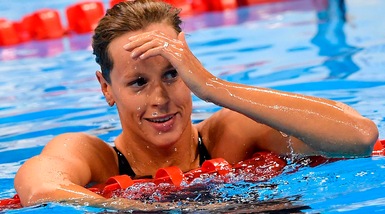 Federica Pellegrini: «Dispiace per l'Italia ma non parlerei di vergogna»