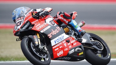 SBK Ducati, Melandri: «Ero senza grip»