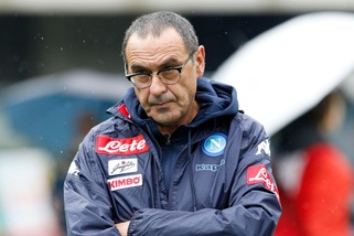 Napoli, Sarri: «Agli attaccanti è mancata brillantezza»