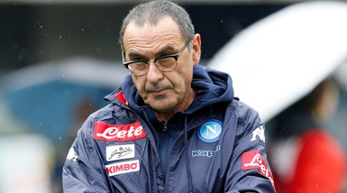 Napoli, Sarri: «Agli attaccanti è mancata brillantezza»