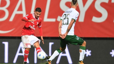 Serie B Perugia-Avellino: prima Ardemagni, poi Cerri. Termina 1-1