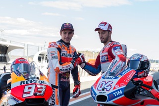 MotoGp Valencia, Dovizioso: «Punto solo a vincere»