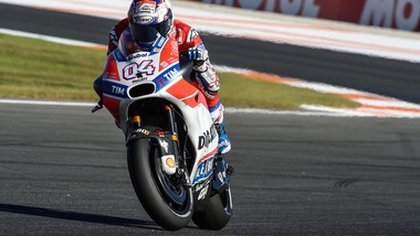 MotoGp Valencia, Dovizioso: «Dobbiamo essere più veloci»
