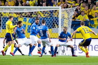Playoff Mondiali 2018, Svezia-Italia 1-0: brutta Nazionale, qualificazione a rischio