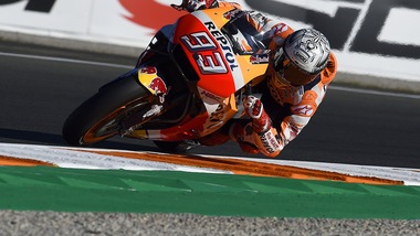 MotoGp, Valencia: Marquez davanti, Dovizioso ottavo nelle terze libere