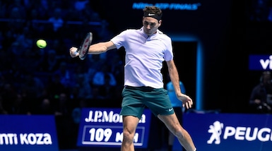 Atp Finals; esordio con vittoria per Federer