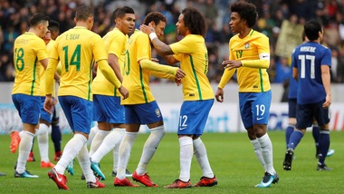 Amichevoli: Inghilterra-Brasile, a 1,70 il blitz verdeoro