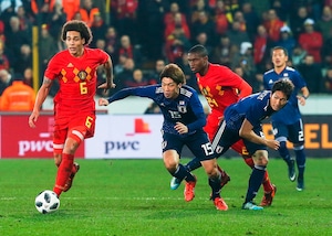 Belgio-Giappone giocata nonostante la minaccia di un attentato