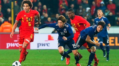 Belgio-Giappone giocata nonostante la minaccia di un attentato