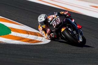 MotoGp, test Valencia: domina Marquez, Rossi settimo