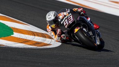 MotoGp, test Valencia: domina Marquez, Rossi settimo