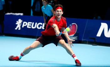 Tennis, Atp finals: Thiem batte Carreno Busta in 3 set