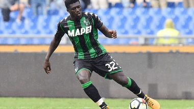 Serie A Sassuolo, Duncan si è allenato a parte