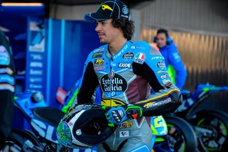 MotoGp, Morbidelli: «Che potenza questa moto!»