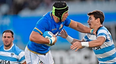 Rugby, Italia-Argentina 15-31 nel test match