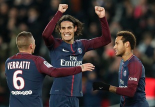 Ligue 1, Psg-Nantes 4-1: Cavani ne fa due