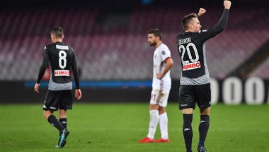 Serie A Napoli-Milan 2-1, il tabellino