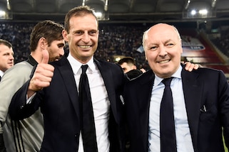 Juventus, Marotta blinda Allegri: «Nessuna tentazione azzurra»
