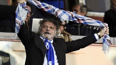 Sampdoria, Ferrero: «A Buffon dico che oggi si è scansata la Juventus»