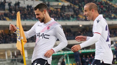 Serie A, Verona-Bologna 2-3: Okwonkwo e Donsah firmano tre punti pesanti