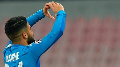Napoli-Shakhtar 3-0, magia Insigne: la speranza Champions è ancora viva