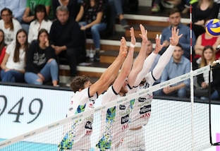 Volley: Superlega, l'8a giornata si chiude col posticipo Trento-Latina