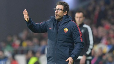 Roma, Di Francesco: «Ha vinto la squadra che aveva più rabbia»
