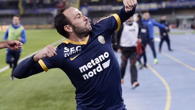 Serie A Verona, seduta differenziata per Pazzini