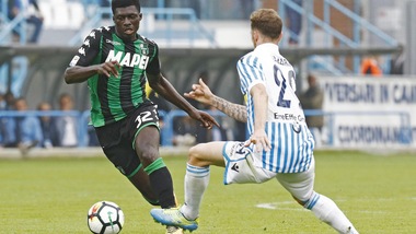 Serie A Sassuolo, per Duncan seduta differenziata
