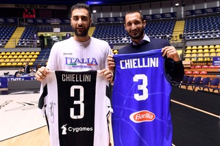 Juventus, Chiellini carica l'Italbasket: obiettivo Mondiali 2019