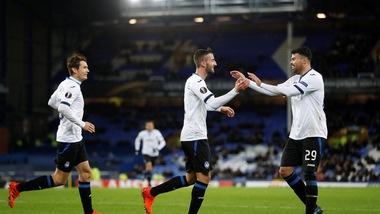 Europa League Everton-Atalanta 1-5, il tabellino