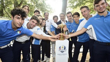 Il golf in piazza a Firenze: «Ryder Cup occasione irripetibile»