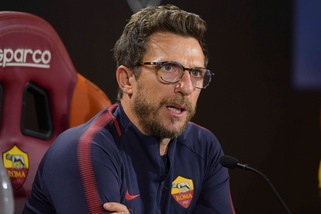 Serie A, Di Francesco: «Schick convocato. Voglio una Roma cattiva»