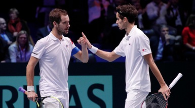 Finale di Coppa Davis, la Francia vince il doppio e si porta 2-1